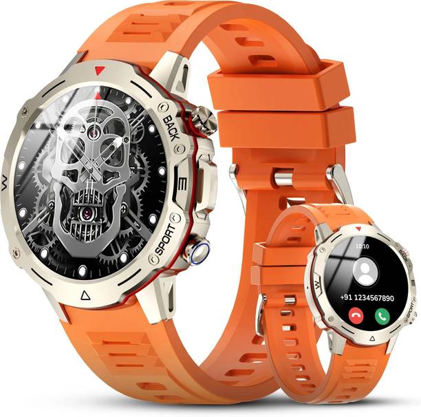 Nervfit Blaze Sports 1.4" TrueColor+ LED, BT Call, Fitness Tracking, 7Day Battery Smartwatch