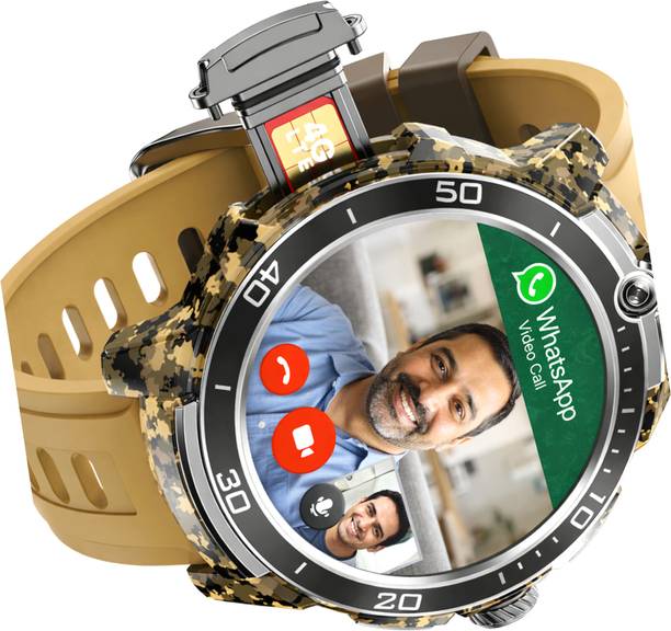 Safal Kisan 5G 4G LTE SIM Smart Watch UPI WhatsApp Support UPI Payments Support 2MP Camera Smartwatch