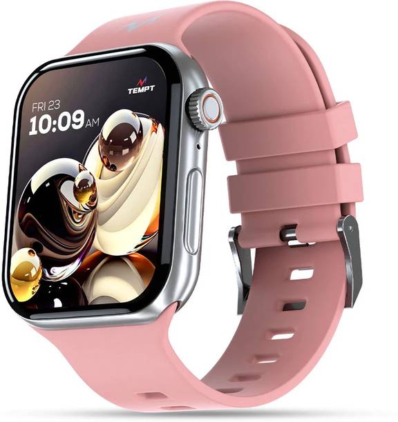 TEMPT Streak X Smartwatch for Women & Men, 2.01" HD Display, Bluetooth Calling, IP67 Smartwatch