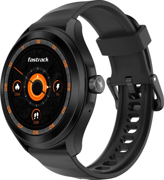 Fastrack VOX Pro,1.38inch TFT Display,Offline Voice Commands,24x7 HRM,BT Calling Smartwatch