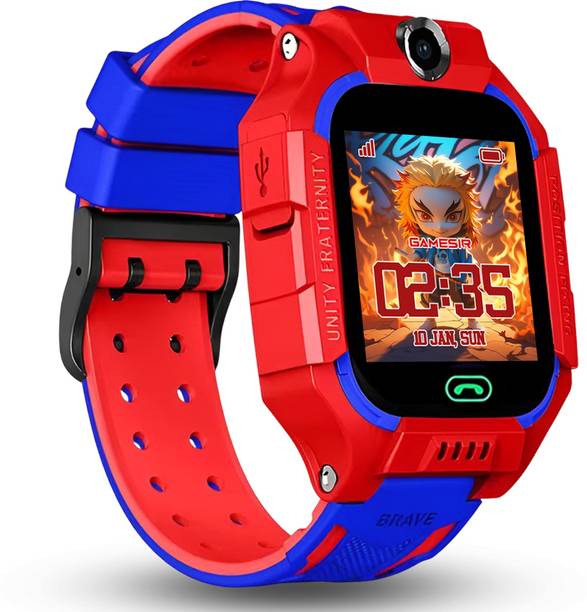 GameSir Kids Smartwatch HD Voice Call, LBS Tracker, SOS IP67 Water Resistant, Class Mode Smartwatch