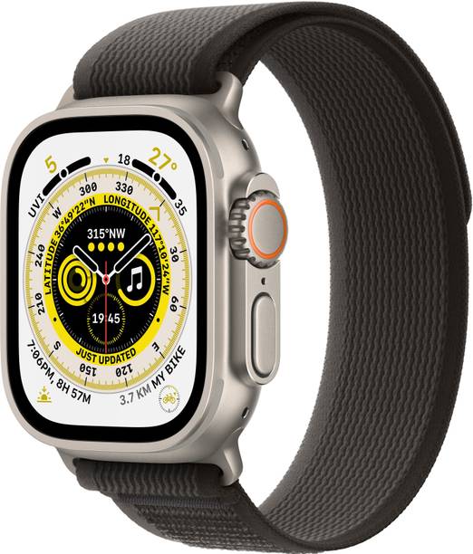 Apple Watch Ultra GPS + Cellular (Black Strap, Small/Medium)