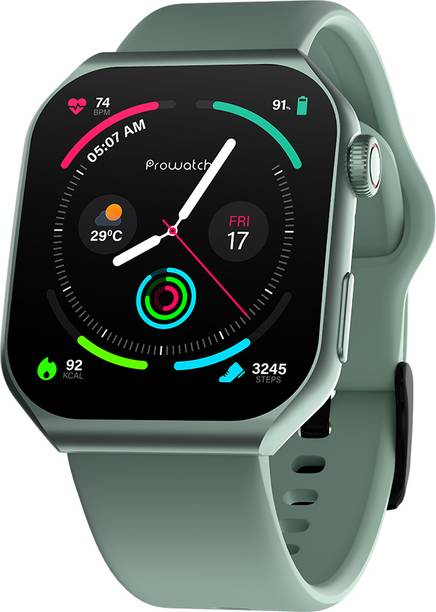 Prowatch V1,1.85" AMOLED Display, 2.5D GPU Engine, AOD,Assisted GPS, Gorilla Glass3,IP68 Smartwatch