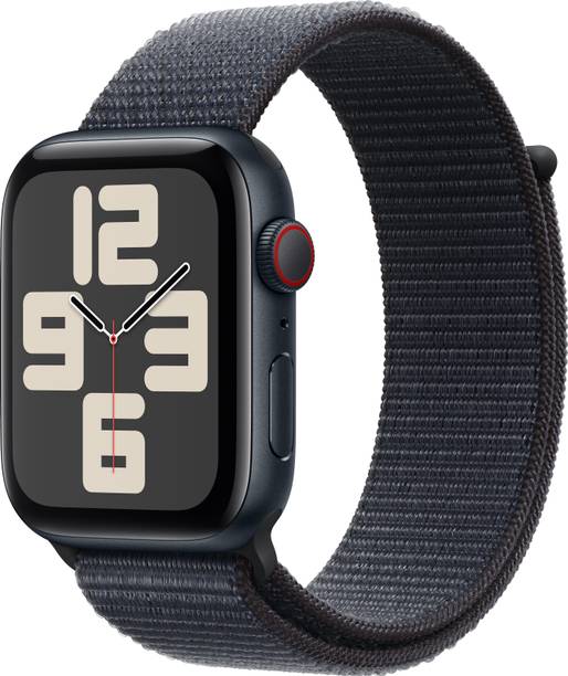 Apple Watch SE GPS + Cellular 44mm Midnight Aluminium with Ink Sport Loop