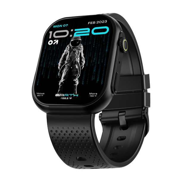 GOBOULT Drift Max 2.01''HD Screen, BT Calling, Working Crown, IP67 Smartwatch