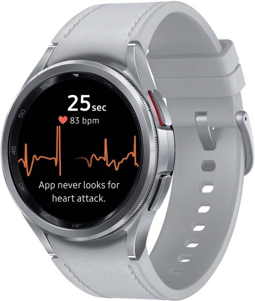 Samsung Watch6 Classic Bluetooth (Silver Strap, 43mm)