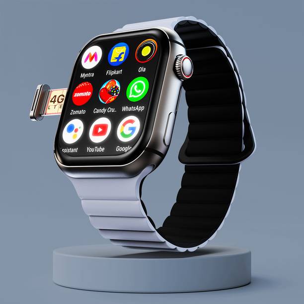 Fire-Boltt Dream WristPhone - 4G SIM/LTE/WiFi, Android OS, Play store unlimited apps, GPS Smartwatch
