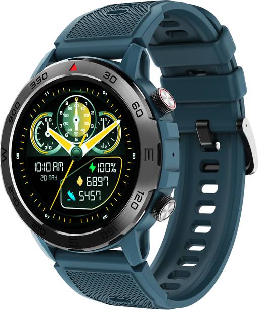 beatXP 1.43'' Rugged Super AMOLED Display BT Calling, 100+ Sports Modes & IP67 Smartwatch