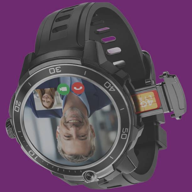 Safal Kisan Android 4G LTE Smart Watch Support YouTube/WhatsApp/GPS/Facebook/Wi-Fi/Bluetooth Smartwatch