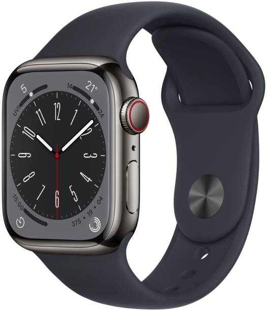 Apple Watch Series 8 GPS + Cellular with ECG app, Temperature sensor, Crash Detection