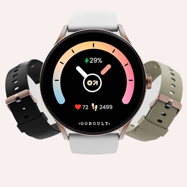 GOBOULT Rover Pro 1.43'' AMOLED Display, BT Calling, 1000 Nits Brightness Smartwatch