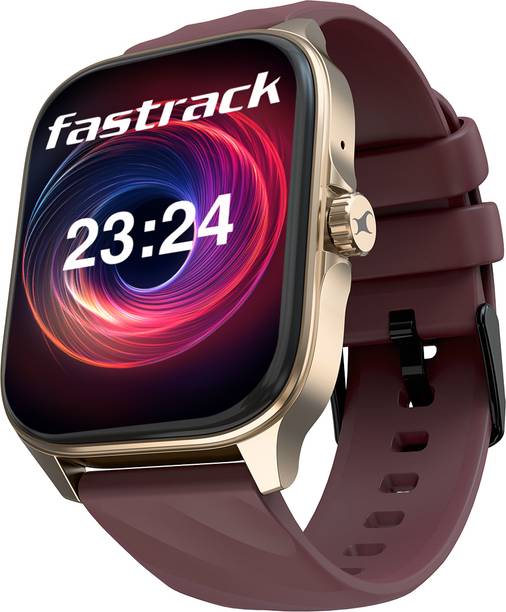 Fastrack Revoltt Pro-1.97'' Super AMOLED Display|AOD|Working Crown|BT Calling|Fast Charge Smartwatch
