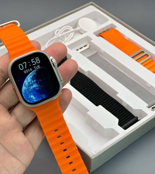 Yash Enterprises T800 Ultra Smart Watch Series 8 ORANGE522 Smartwatch