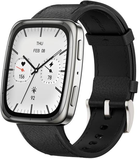 AMAZFIT Active 2 Square, 1.75 AMOLED Display, BT Calling, GPS, 10-Day Battery, 5 ATM Smartwatch