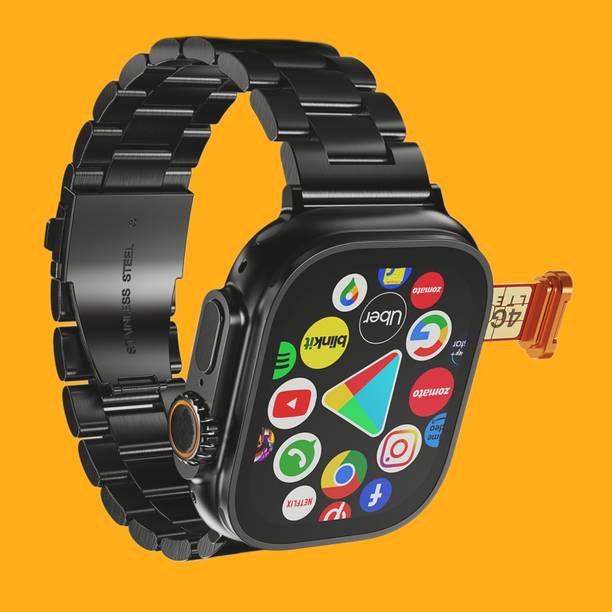 Hayyo 4G LTE Android Smart Watch Support Wi-Fi/Bluetooth/YouTube/WhatsApp/GPS/Facebook Smartwatch