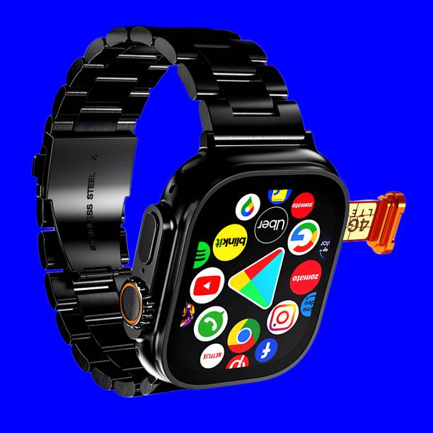 SAIRAM COMPUTER Android 4G LTE Smart Watch Support YouTube/Bluetooth/Wi-Fi/Facebook/GPS/WhatsApp Smartwatch