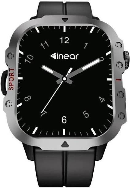 inear INWATCH Smartwatch with 2.01 Inch HD Display, Bluetooth Calling, Metal Body Smartwatch
