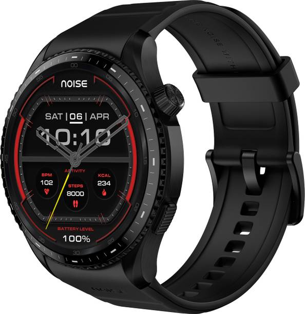 Noise Halo 3 1.43 AMOLED Display, 1000NITS Brightness, Premium Metal Design Smartwatch
