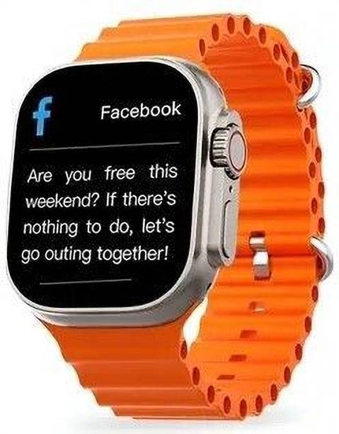 Onikuma T800 Ultra Smartwatch Series 8 with Bluetooth , Fitness & HD Display Smartwatch