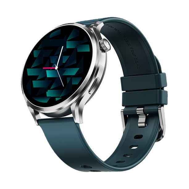 boAt Lunar Discovery Pro, 1.39"Display, Premium Metal Build, Round Dial, BT Calling Smartwatch