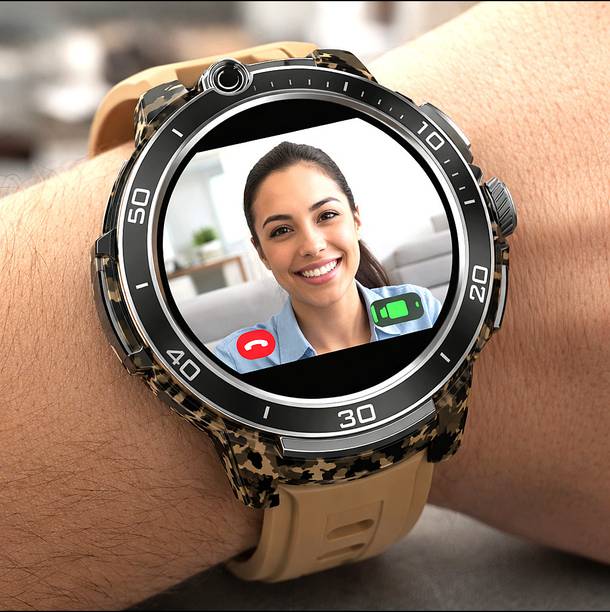 SAIRAM COMPUTER 4G LTE Android Smart Watch Support Facebook/Wi-Fi/GPS/WhatsApp/YouTube/Bluetooth Smartwatch
