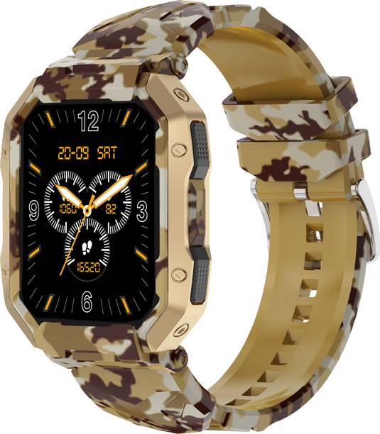 Fire-Boltt Cobra 45.2mm (1.78) AMOLED Army Grade Build, Bluetooth Calling with 123 Sports. Smartwatch