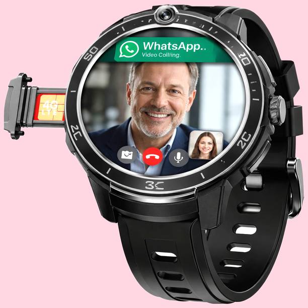 Safal Kisan 5G 4G LTE SIM Smart Watch YouTube Facebook Apps UPI Payments Support 2MP Camera Smartwatch