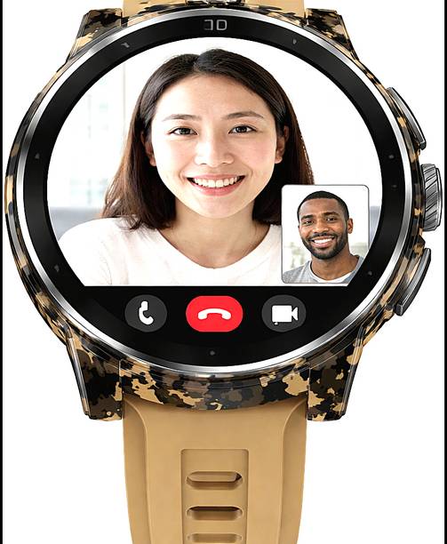 SAIRAM COMPUTER 4G LTE Android Smart Watch Support WhatsApp/GPS/YouTube/Bluetooth/Wi-Fi/Facebook Smartwatch