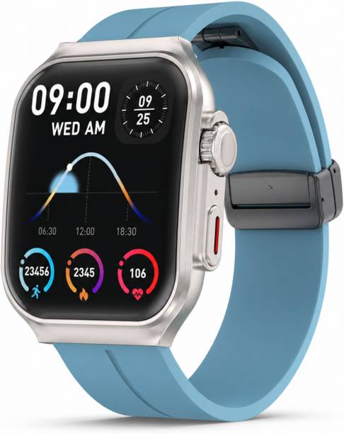 Trendz AeroX LunarPro Curve AMOLED BT Calling SmartWatch IPX5 120 Sport Health 200 Face Smartwatch