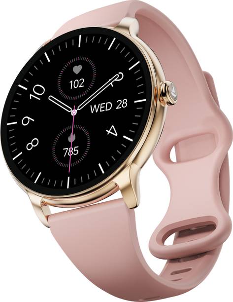 boAt Chrome Iris Ultra-Sleek Metal Body,1.32 AMOLED,1000 Nits,Female Cycle Tracking Smartwatch