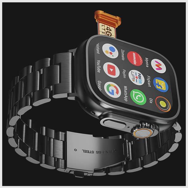 Hayyo Android 5G Smart Watch Support WhatsApp/YouTube/Bluetooth/Wi-Fi/Facebook/GPS Smartwatch