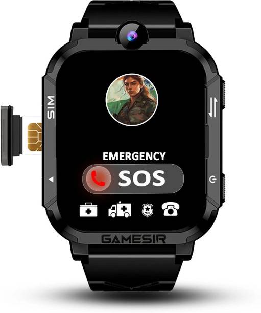 PunnkFunnk 5G-Sim Support Safeguard The Safety for Girls with Call & SOS Alerts, Gps Track Smartwatch