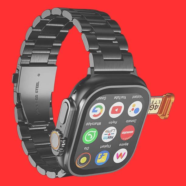 Safal Kisan 4G Android Smart Watch Support WhatsApp/YouTube/Bluetooth/Wi-Fi/Facebook/GPS Smartwatch