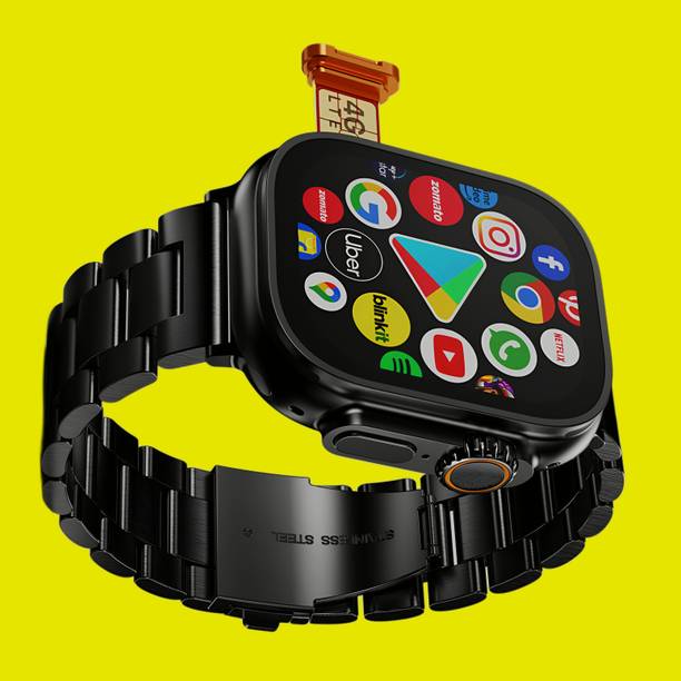 COMPUTER WIZARDS 5G/4G Android Smart Watch Support Wi-Fi/Bluetooth/Facebook/GPS/WhatsApp/YouTube Smartwatch