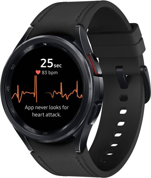 Samsung Galaxy Watch6 Classic Bluetooth (Black Strap, 43mm)