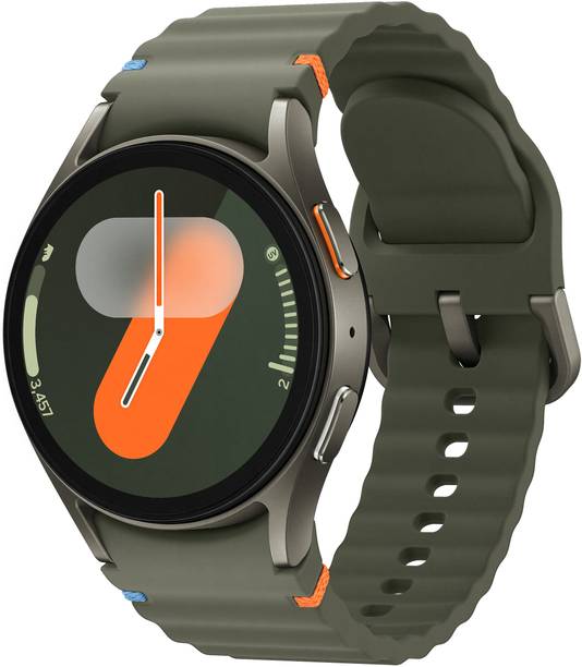 Samsung Watch7 40mm BT (Green Strap, Small)