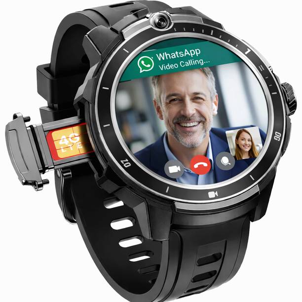 COMPUTER WIZARDS 5G Android Smart Watch Fitness Track Bluetooth/GPS/WhatsApp [L2Q-ST] Smartwatch