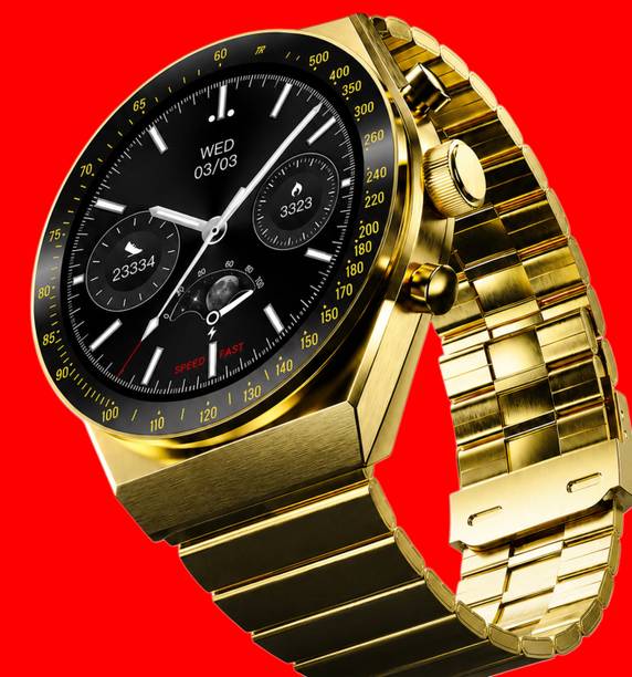 OLDY GOLDY COMPUTERS Elegant AMOLED Smartwatch Bluetooth Calling Health Tracking IP68 Smartwatch