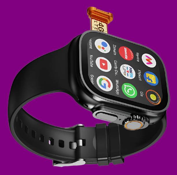 Hayyo Android 4G LTE Smart Watch Support Bluetooth/YouTube/WhatsApp/GPS/Facebook/Wi-Fi Smartwatch