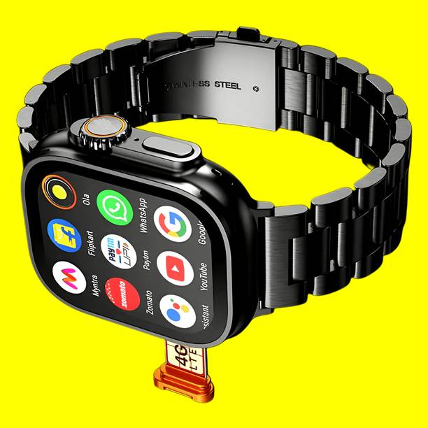 Hayyo 4G Android Smart Watch Support GPS/WhatsApp/YouTube/Bluetooth/Wi-Fi/Facebook Smartwatch