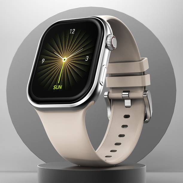 Fire-Boltt Brillia 51.3mm (2.06 inch) Largest AMOLED Display,Bluetooth Calling AI Assistant Smartwatch