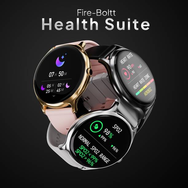 Fire-Boltt Ninja Talk 1.39” Round Bluetooth Calling Metal Body,120 Sports Modes Smartwatch
