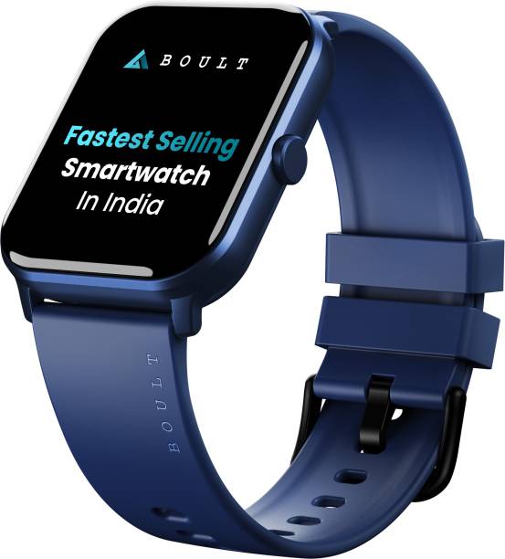 Boult Drift BT Calling 1.69" HD Display, 140+ Watchfaces, Complete Health Monitoring Smartwatch