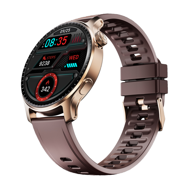 boAt Ultima Prime w/ 1.43"AMOLED Display, AOD, Personalized Nudges, Functional Crown Smartwatch