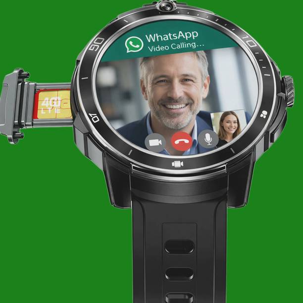 Safal Kisan Android 5G Smartwatch SIM UPI WhatsApp Support UPI Payments Support 2MP Camera Smartwatch