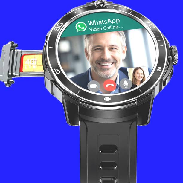 Safal Kisan 5G Android Smart Watch SIM UPI Payments Support UPI WhatsApp YouTube Facebook Smartwatch