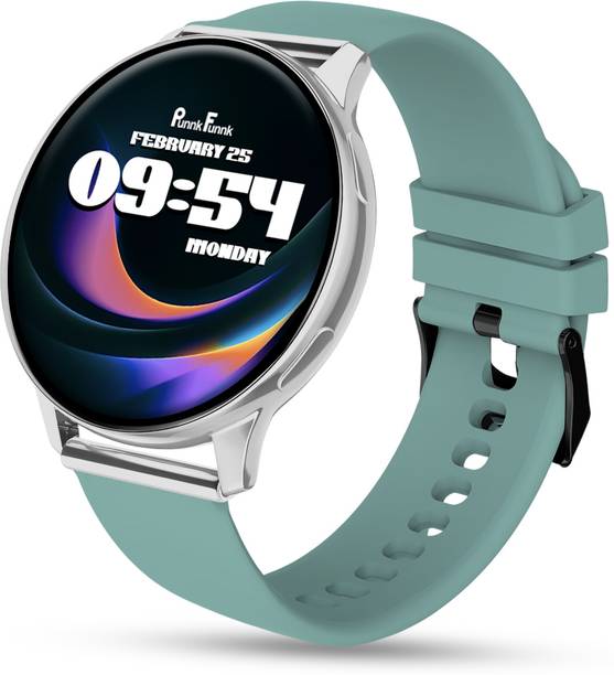 PunnkFunnk Active 2 " 1.49 Amoled Display, BT Calling, Music, Fitness, Game, Notification Smartwatch