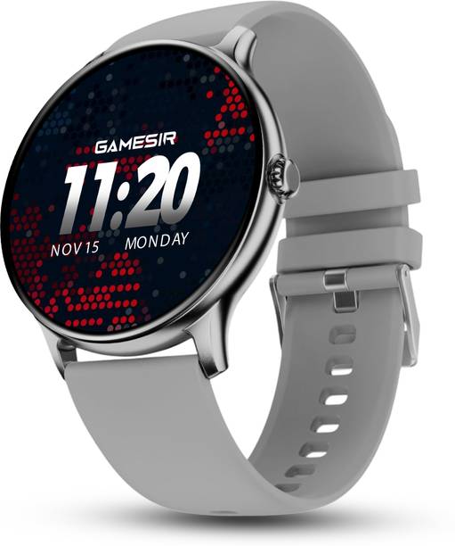 GameSir Stylish Round Dial Smartwatch for Men & Women Bluetooth Calling Fitness Tracker Smartwatch