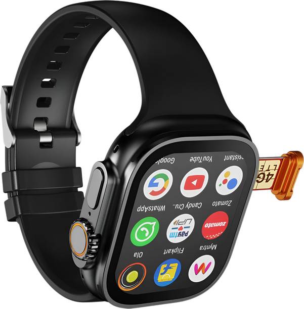 Hayyo 4G LTE Android Smart Watch Support Bluetooth/YouTube/Wi-Fi/Facebook/GPS/WhatsApp Smartwatch