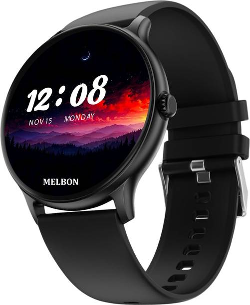Melbon Active 2 Pro BT Smartwatch for Men & Women Bluetooth Calling Fitness Tracker Smartwatch